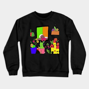 Woman in the windows Crewneck Sweatshirt